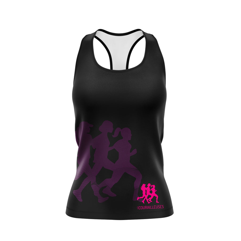 Camisole sportive Noir - Les Courailleuses