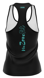 Camisole Sportive - Noir & Turquoise - Ma Zone Fit