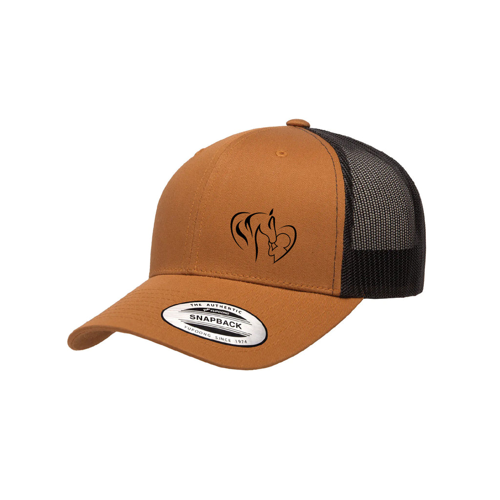 Casquette Caramel filet Noir - Harmony