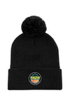 Tuque avec  pompon noir - Club de Basketball Révolution