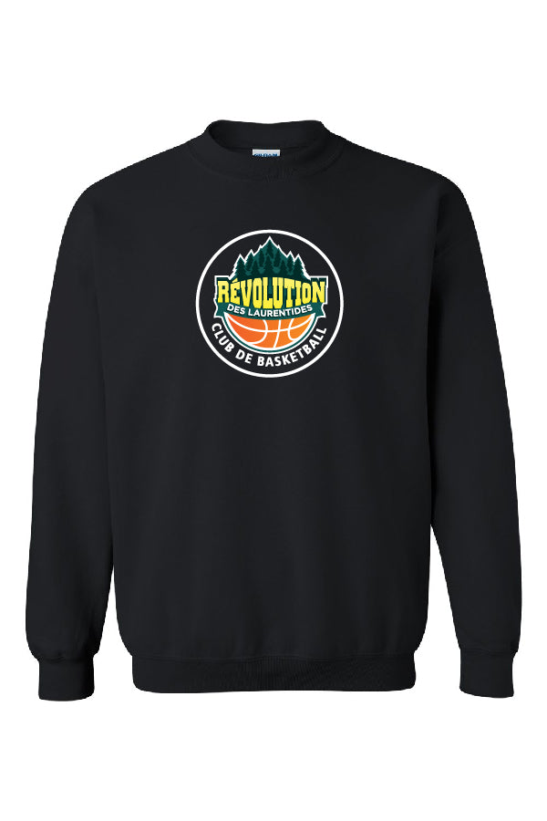 Crewneck Classique - Noir - Club de Basketball Révolution