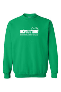 Crewneck Classique - Vert Kelly - Club de Basketball Révolution