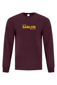 Chandail manche longue marron - Centre sablon