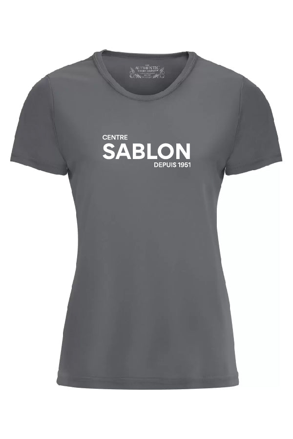 T-Shirt charbon tissu technique - Centre sablon