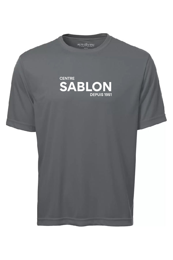 T-Shirt charbon tissu technique - Centre sablon