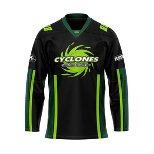 Hockey Chandail & bas Foncé & Pâle - CYCLONES - ESGR