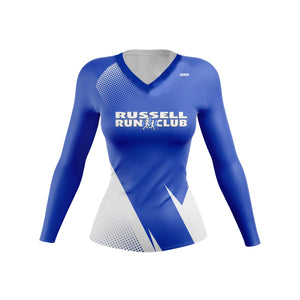 Chandail Performance - Bleu - Russell Run Club