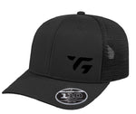Casquette performante Flexfit  Noir/Noir - TAG