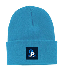 Tuque avec rebord Bleu néon  - Gaston-Pilon