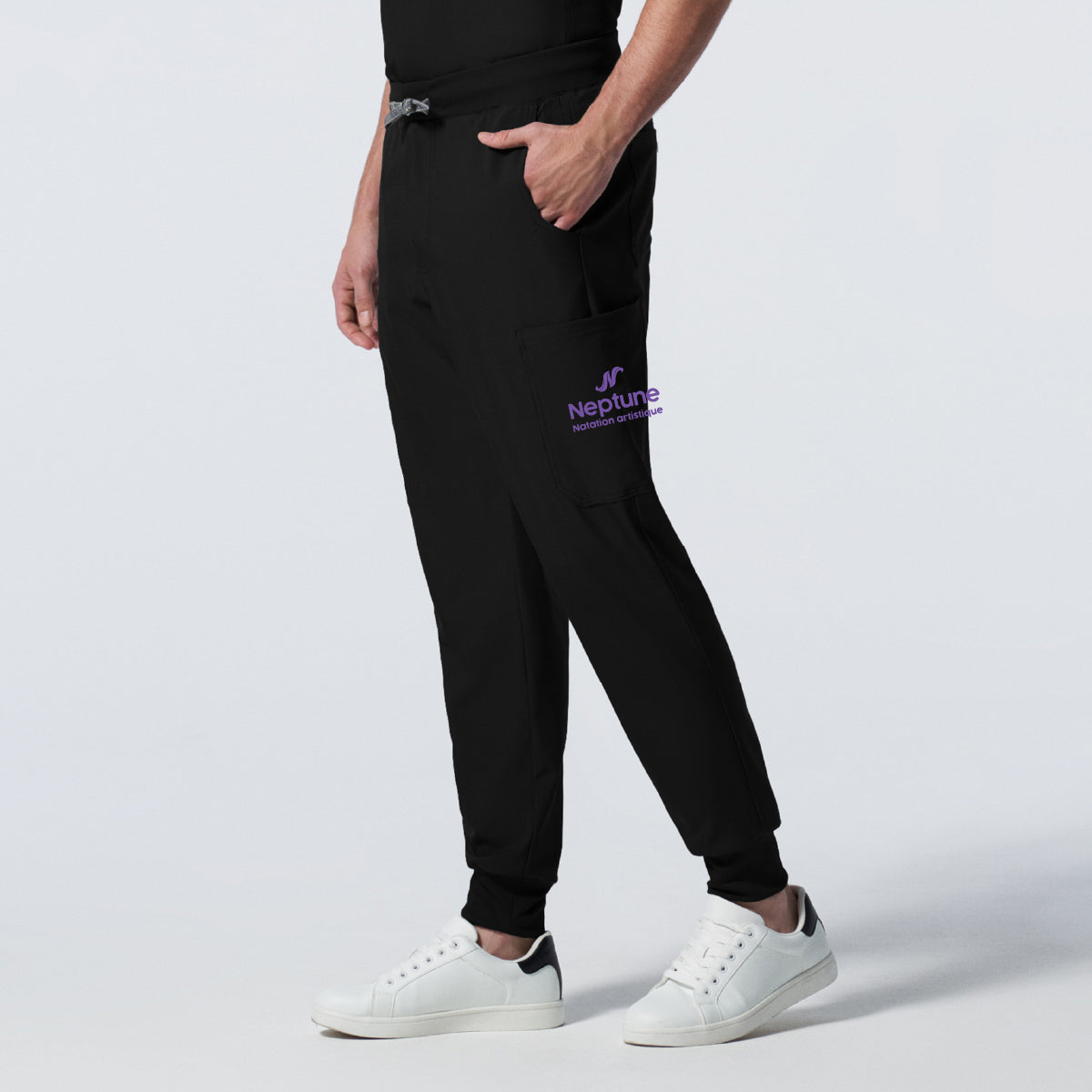 Pantalon léger noir confortable - Neptune