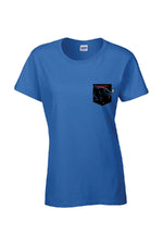 T-Shirt royal à poche- ESO Panthères