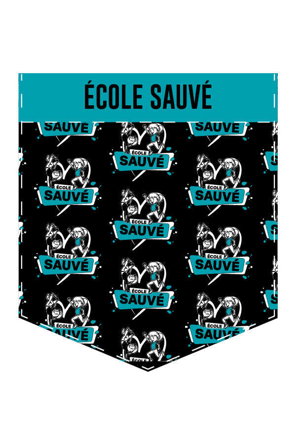 T-shirt marine avec 3 choix de poche  - École Sauvé