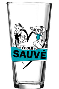 Verre 16 oz - École Sauvé