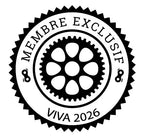 T-Shirt performance 2026 - EXCLUSIF MEMBRE VIVA - Les Poules qui Roulent