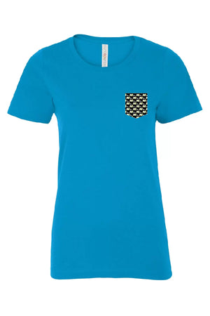 T-shirt saphir avec 3 choix de poche  - École Girouard