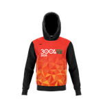 Hoodie Confortable - Orange - Encadreurs seulement - 300 km pour la VIE