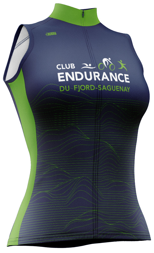 Jersey de vélo Élite sans manche - Club Endurance