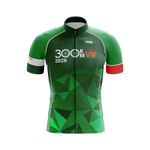 Jersey de vélo Élite Vert - 300 km pour la VIE