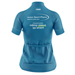 Jersey de vélo Élite bleu - Action physio sport