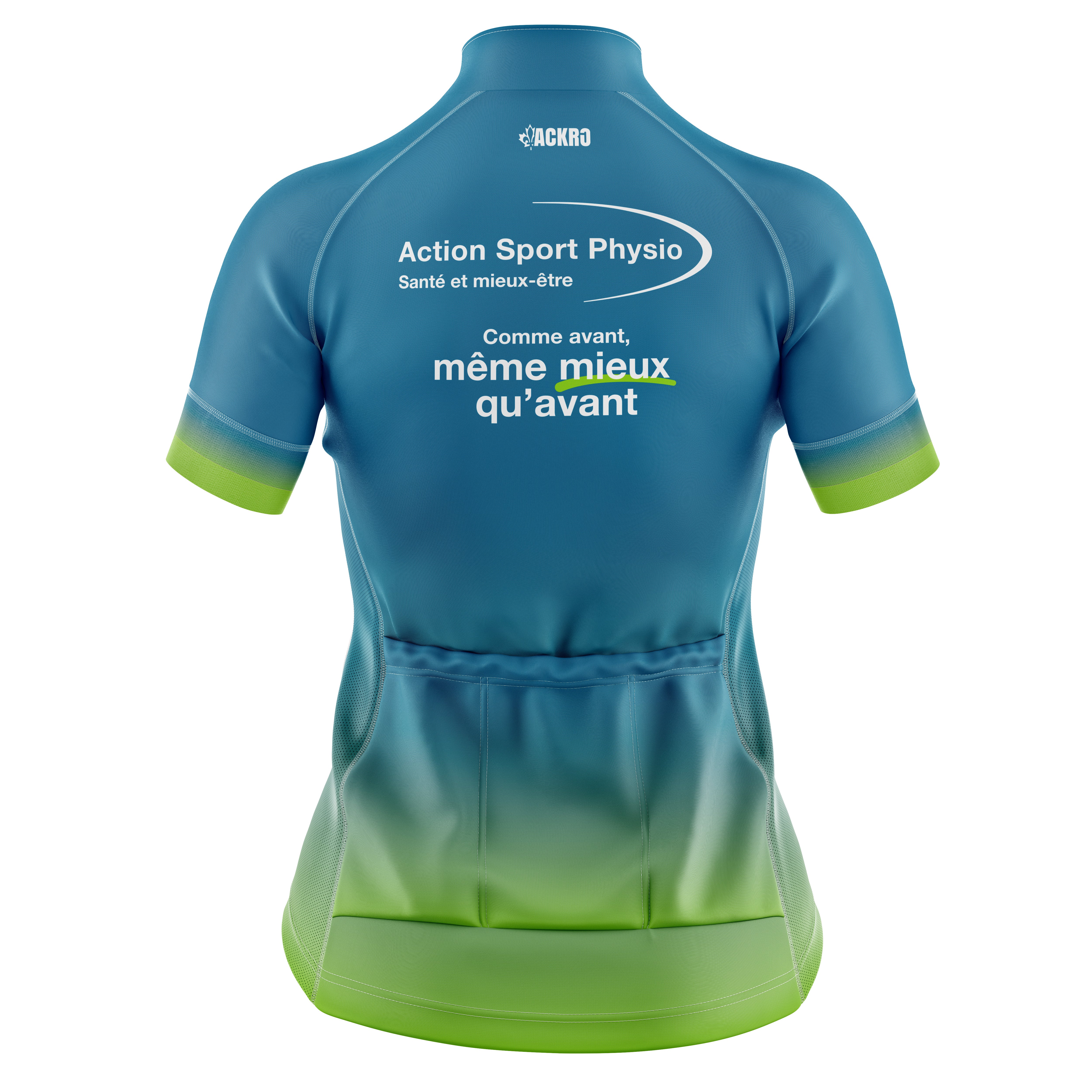 Jersey de vélo Élite dégradé - Action physio sport