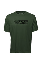 T-shirt d'équipe technique vert forest - PDM Football