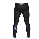 Legging  long noir réversible avec 1 poche sur le côté - Roadrunners