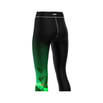 Legging 3/4 réversible - 1 poche - Vert - 300 km pour la VIE