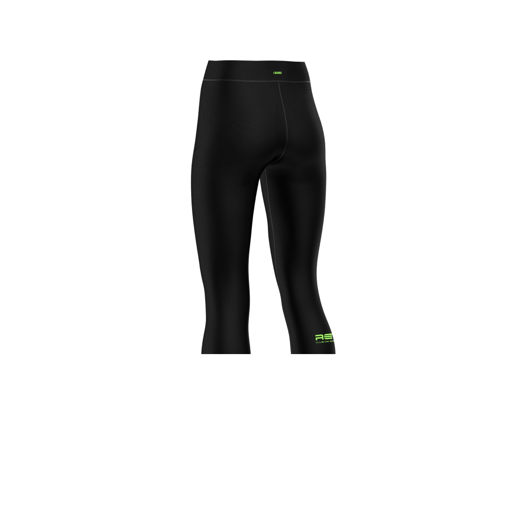 Legging  3/4 noir mince - Club de Basketball REVO
