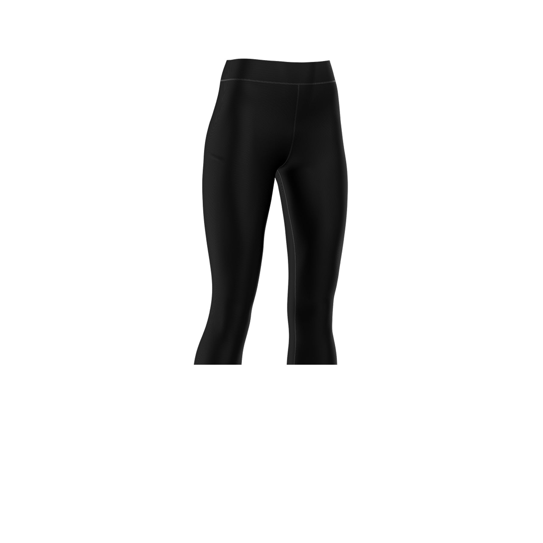 Legging  3/4 noir mince - Club de Basketball REVO