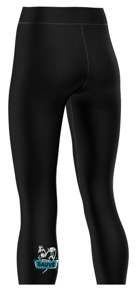 Legging 3/4 noir - École Sauvé