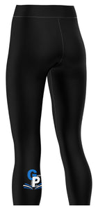 Legging 3/4 noir avec 1 poche  - Gaston-Pilon