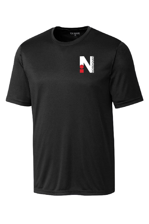 T-shirt athlétique noir  - Nordiques