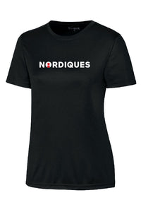 T-shirt athlétique noir  - Nordiques