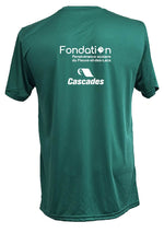 T-shirt technique Vert Sport ''L'Officiel 2026'' du demi-marathon- Fondation persévérance scolaire