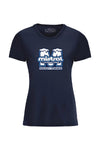 T-shirt marine gros logo - Mistral