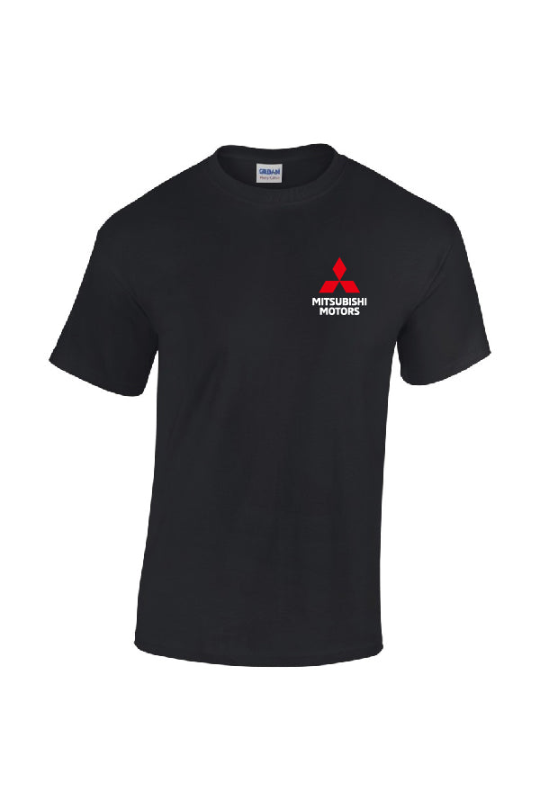 T-Shirt noir - Mitsubishi