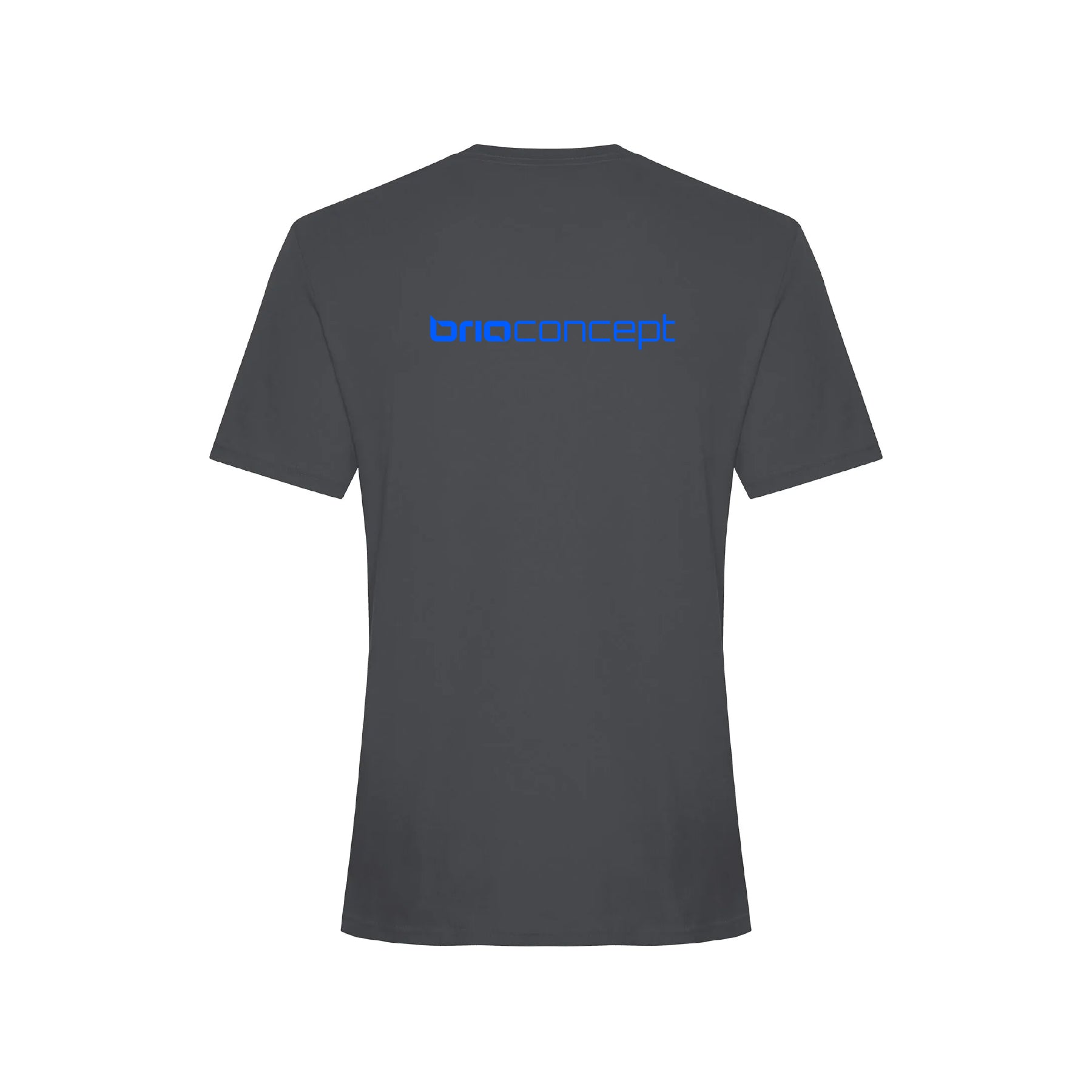 T-shirt charbon chiné - Logo Brio - Brioconcept