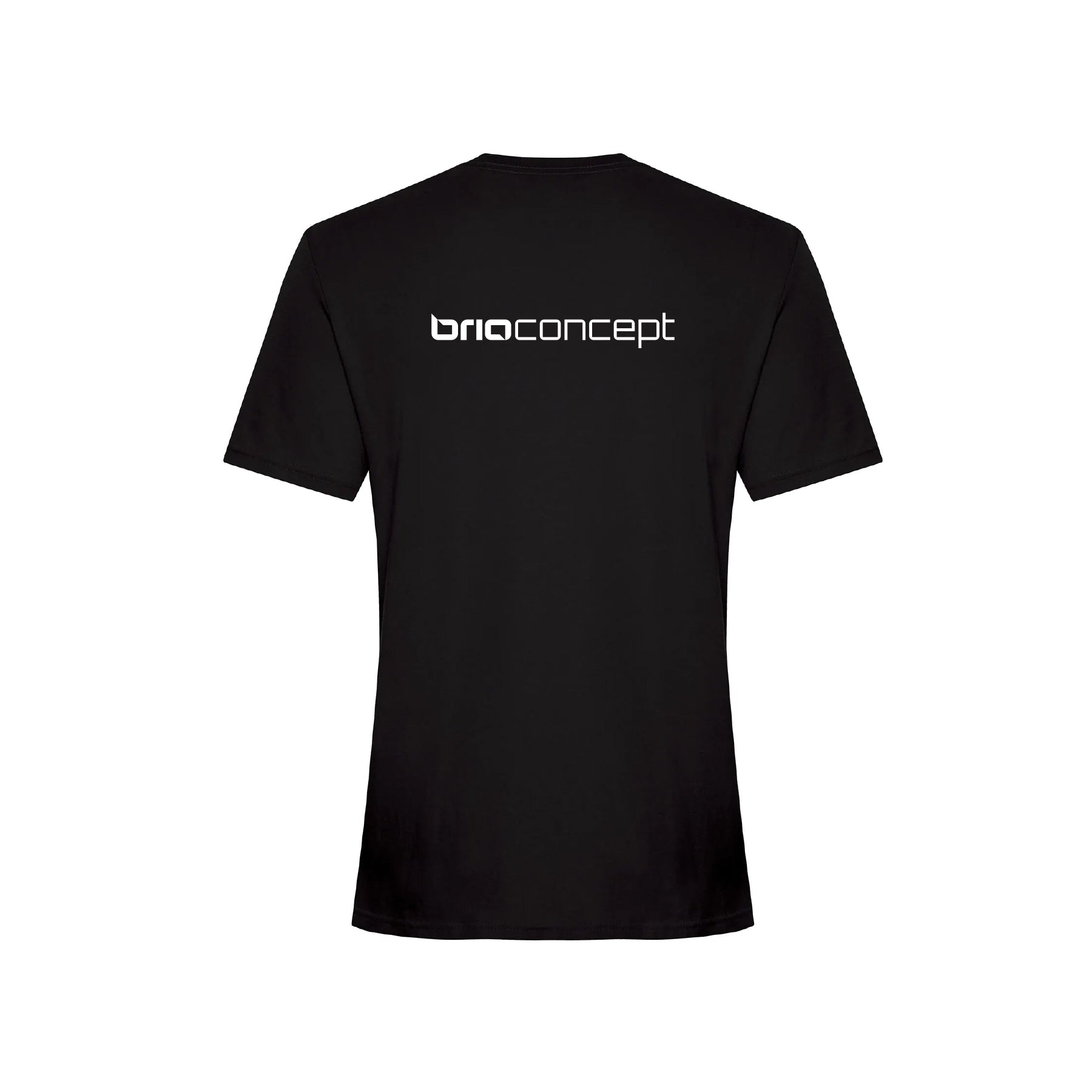 T-shirt charbon chiné - Logo B - Brioconcept