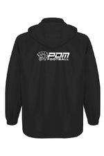 Manteau noir soft shell imperméable - PDM Football