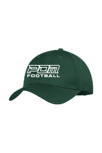 Caquette palette courbé vert foncé - PDM Football