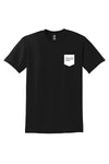 T-shirt noir poche Concevoir - Primero