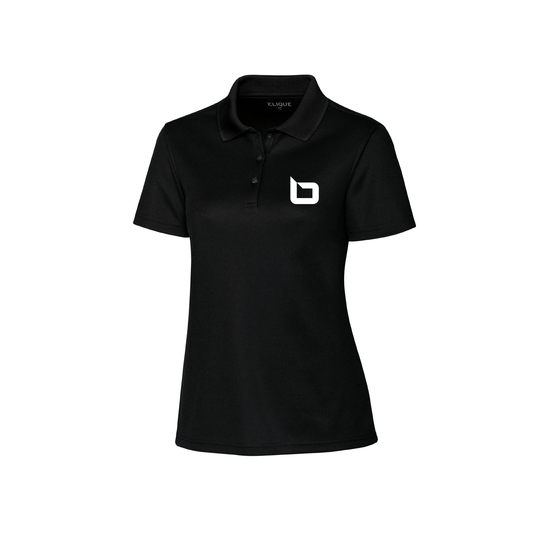 Polo noir - Logo B - Brioconcept