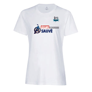 Chandail blanc Thème 2025-2026 - École Sauvé