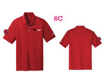 6C - Polo Nike  Rouge - Amikobi
