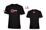 1A - T-shirt ultra doux en coton Noir - Amikobi