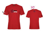1C - T-shirt ultra doux en coton Rouge - Amikobi