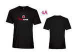 4A - T-shirt ultra doux en coton Noir - Amikobi