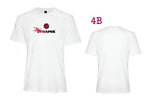4B - T-shirt ultra doux en coton Blanc - Amikobi