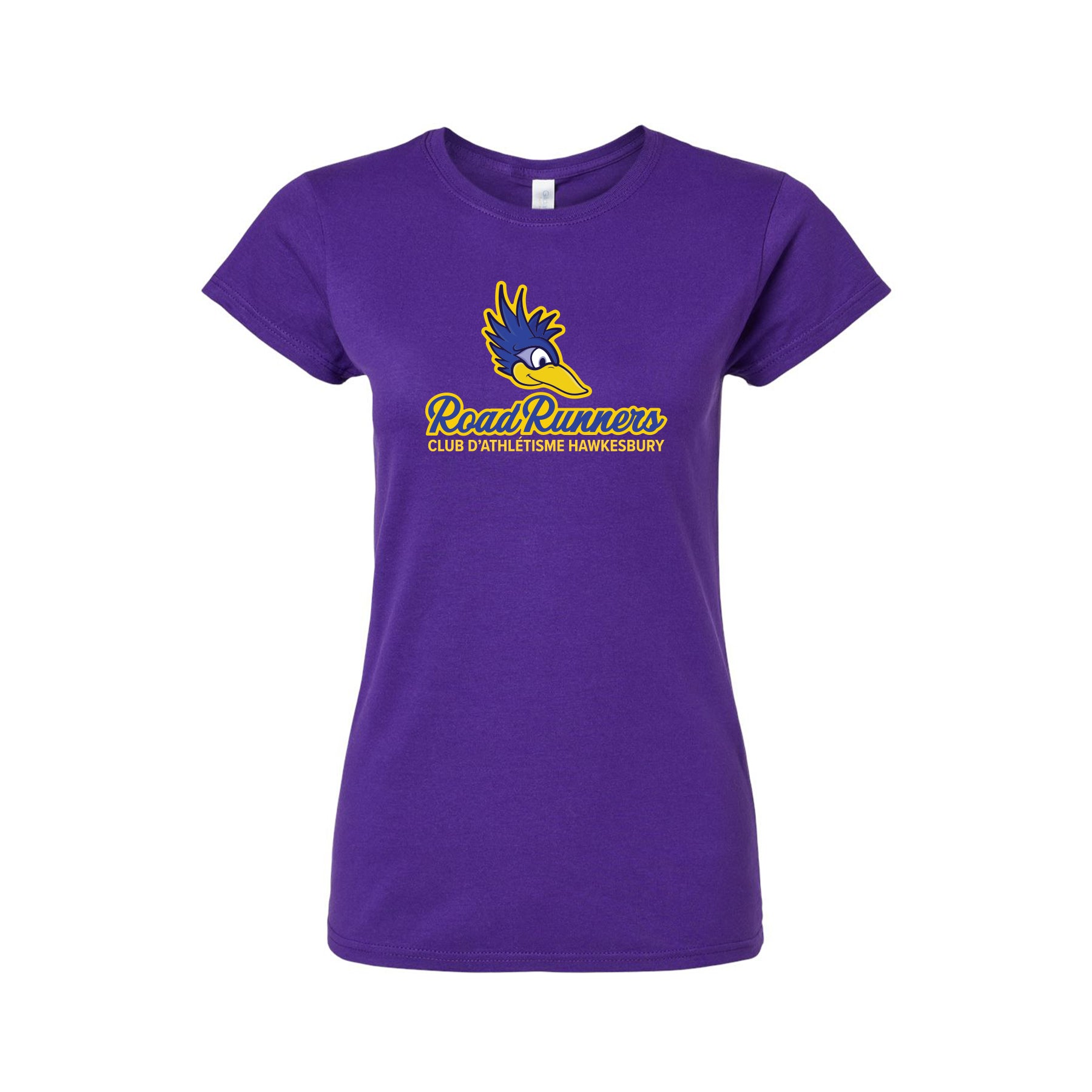 T-shirt de coton mauve - Roadrunners