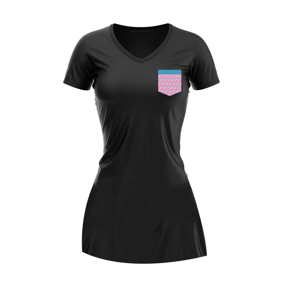 Robe à poche rose - École des Lucioles